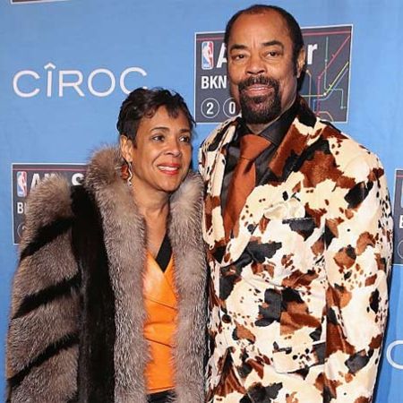 Walt Fraizer with his long-time girlfriend, Patricia James.